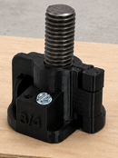 DULA-CLAMP -  Anchor bolt clamp -24 pack-  New HINGED Version Available _ Patent Pending-1