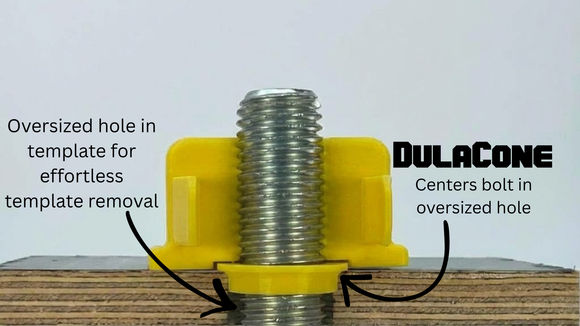 DULACONES -Bolt Centering Ring- Patent Pending